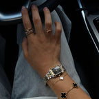 Premium Two Tone Stainless Steel / Black