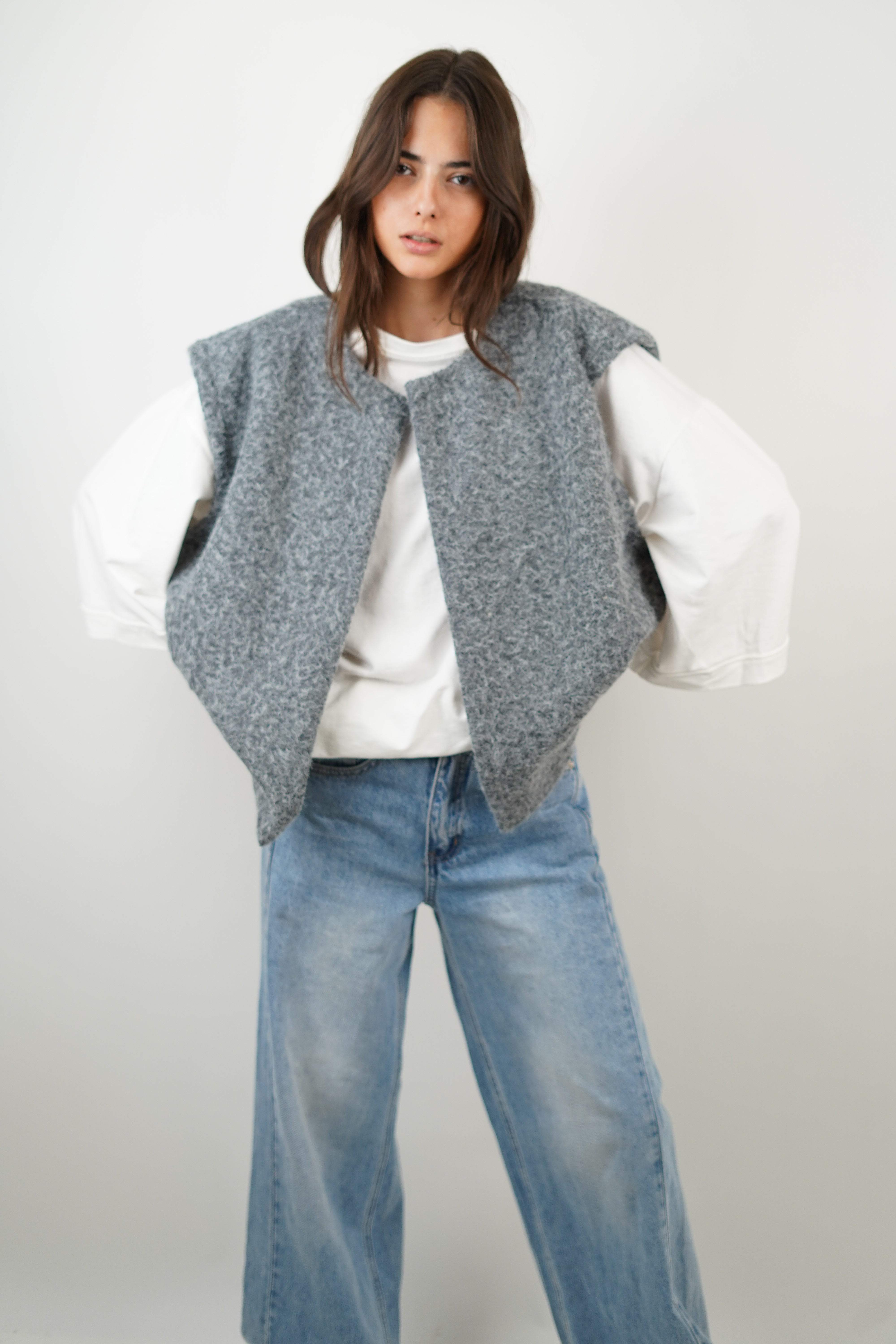 Emilia | Gilet Luxe Mohair