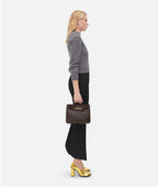 Adriana woven vegan leather tote, colour variation