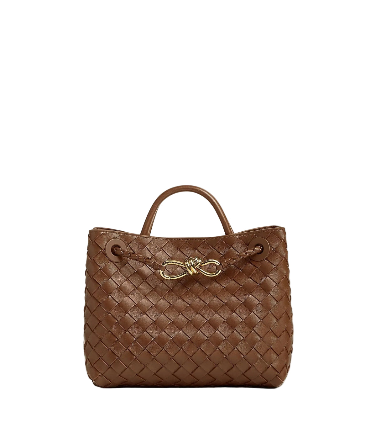 Adriana woven vegan leather tote, alternate colour