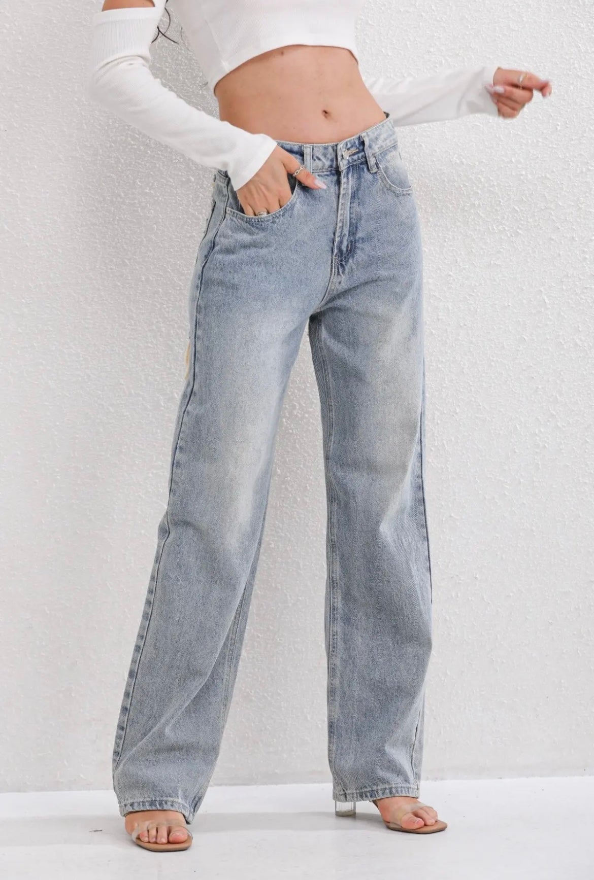 Sofia| Jeans a gamba dritta