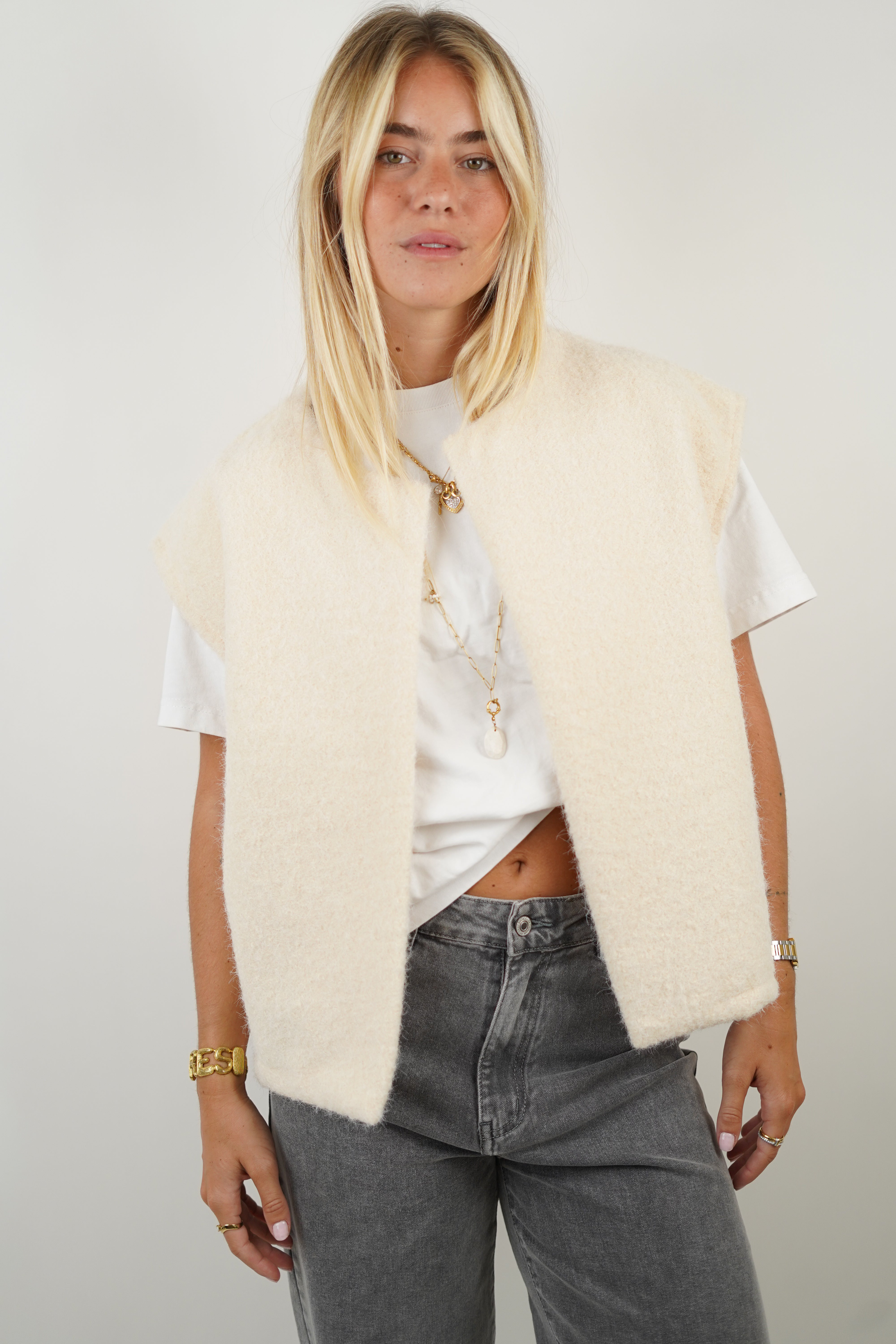 Emilia | Gilet Luxe Mohair