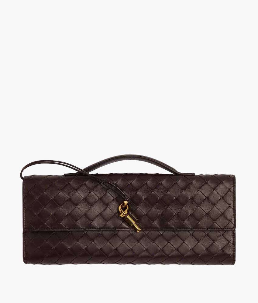 Colette Evening Clutch in a rich colourway, vegan leather