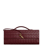 Vegan leather evening clutch bag by Lorecia, alternate colour