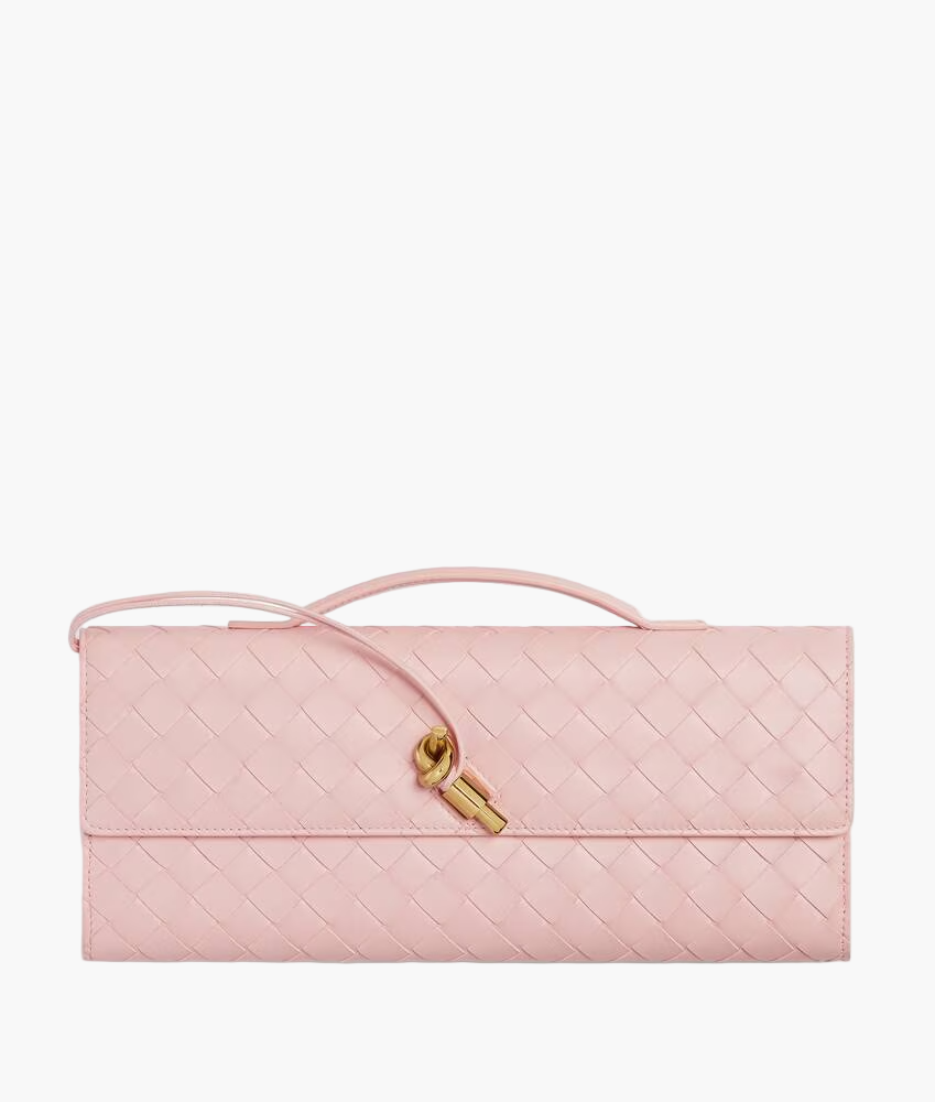 Lorecia Colette Evening Clutch in a deep jewel tone, vegan leather