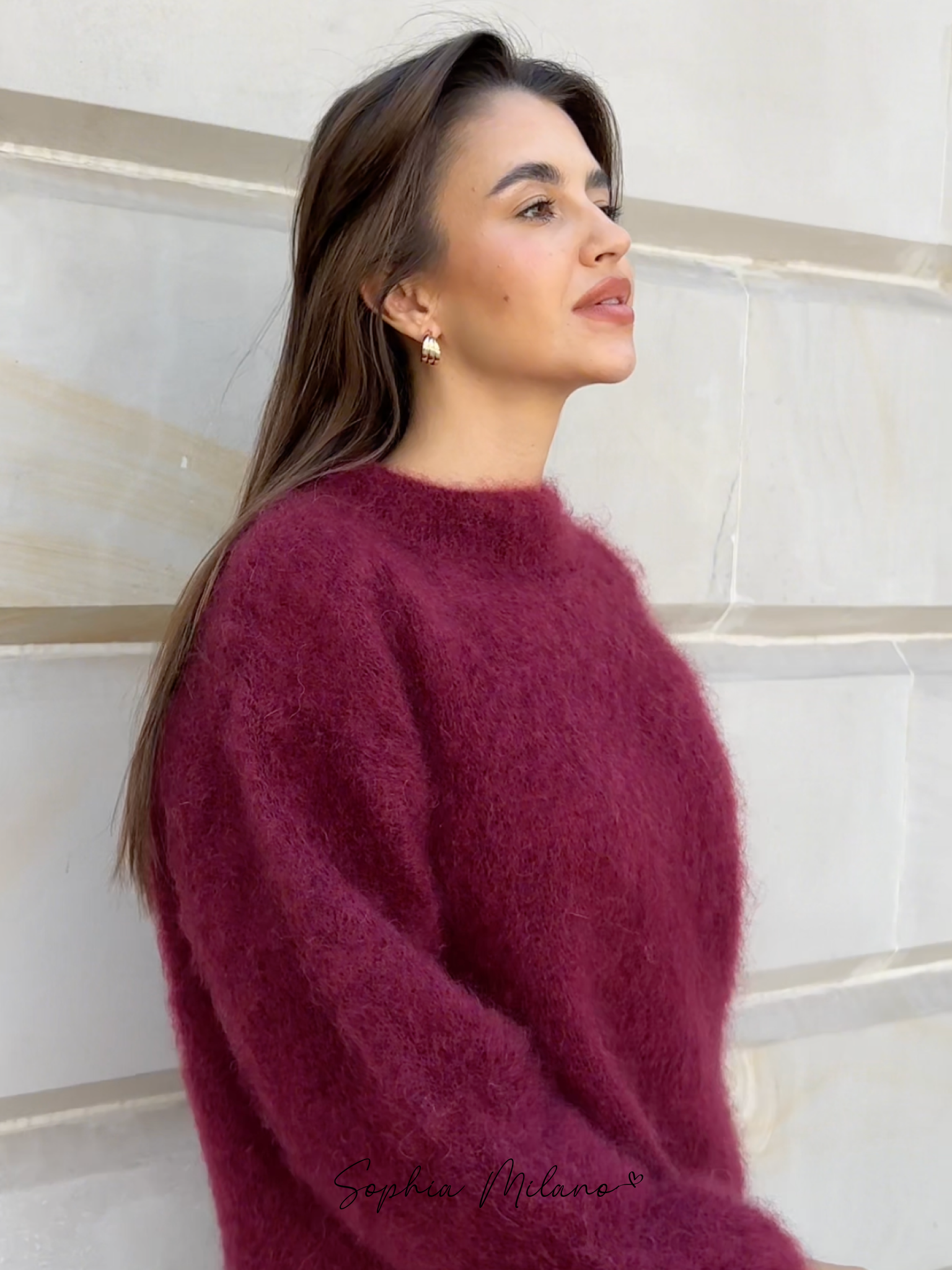 Sofia | Maglione Crewneck in Mohair