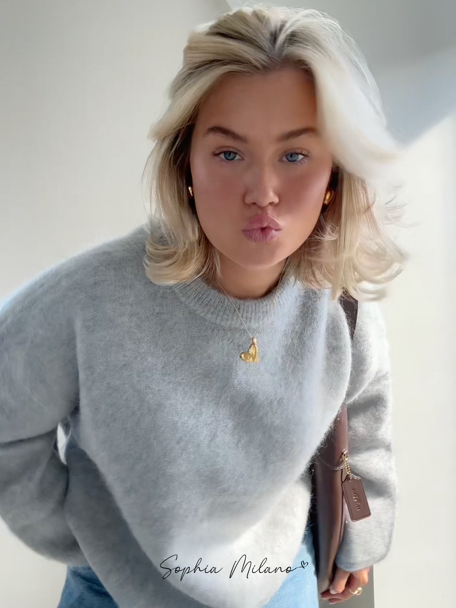 Sofia | Maglione Crewneck in Mohair