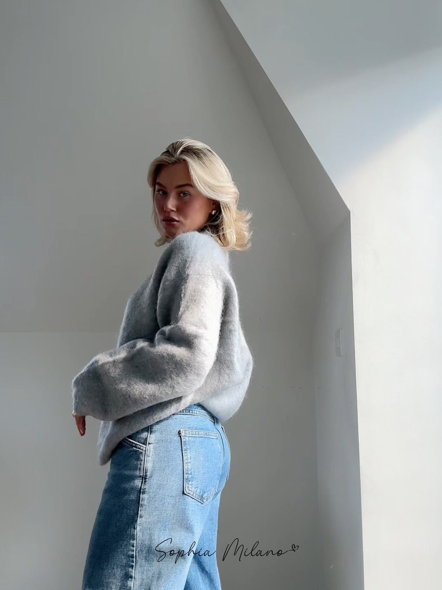 Sofia | Maglione Crewneck in Mohair