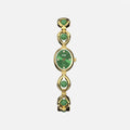 Premium 14k Gold Stainless Steel / Green